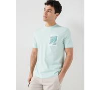 BOSS Palm Tree T-Shirt, Light Aqua, Size 2Xl, Men Light Aqua