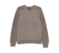 BOSS panelled sweater - Brown XL
