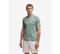 BOSS Pariq TOC Mesh Short Sleeve Polo shirt Light Blue - L
