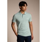 Boss Passenger Logo Label Slim Fit Polo Shirt Blue