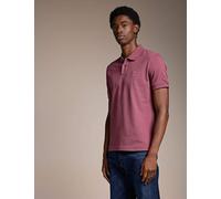 Boss Passenger Logo Label Slim Fit Polo Shirt Burgundy