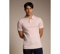 Boss Passenger Logo Label Slim Fit Polo Shirt Pink