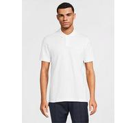 BOSS Mens Passenger Stretch-Cotton Slim-fit Polo Shirt with Logo Patch