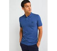 BOSS Passenger Slim Fit Short Sleeve Polo Shirt - Open Blue, Open Blue, Size 2Xl, Men Open Blue