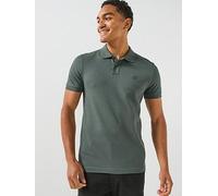 BOSS Stretch-cotton slim-fit polo shirt with logo patch - Style Passenger, 50507803 Dark Green XL