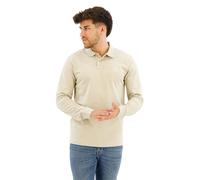 Boss Passerby 10256683 Long Sleeve Polo Beige S Men
