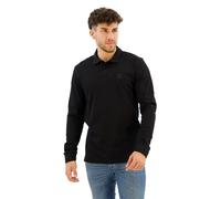 Boss Passerby 10256683 Orange Long Sleeve Polo Black L Men