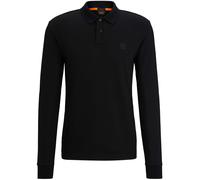 BOSS PASSERBY STRETCH-COTTON LONG SLEEVE POLO SHIRT