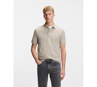 BOSS Passertip Short Sleeve Polo Shirt Grey - L