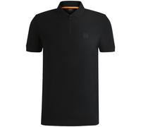 Boss Passerzip Zip Neck Polo - Black - Small