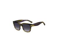 BOSS Patterned-acetate sunglasses with gold-tone trims - Style BOSS 1778/G/SS1052DG, 58329497 Green Patterned pcs.
