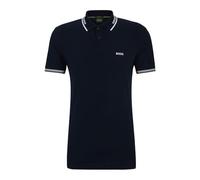 BOSS Mens Slim Fit Paul Polo Shirt - Colour: 402 Dark Blue - Size: XL