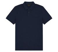Boss Men's PeInterlock Short-Sleeve Polo Shirt S Blue