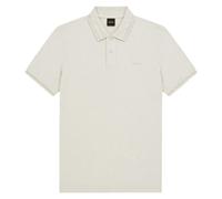 Boss Pe Interlock Relaxed Fit Polo - Grey Beige - X-Large