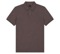Boss Pe Interlock Relaxed Fit Polo - Open Brown - Small