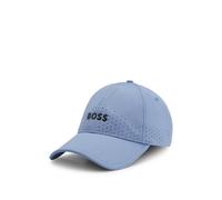 BOSS Perforated cap with gloss logo - Style Lach_TOC_N, 50560377 Light Blue pcs.