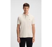 BOSS Pima-cotton polo shirt with Double B monogram - Style Polo Future, 50543891 Natural XL