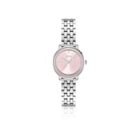 BOSS Pink-dial watch with multi-link bracelet - Style LUCIA, 58565058 Silver tone pcs.