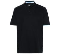 BOSS piqué-weave cotton polo shirt - Blue XXL