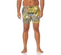 BOSS Piranha Bermuda Men's Swimming Costume, Natural Yellow, Tropical, L