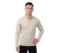 Boss Plisy 10266738 Green Long Sleeve Polo