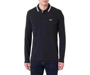 Boss Plisy 10266738 Green Long Sleeve Polo