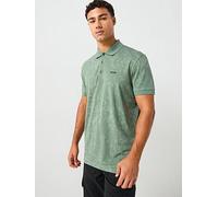 BOSS Polo Ao Zone Cotton Polo Shirt - Green, Green, Size 3Xl, Men Green