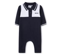 Boss - Polo Collar Jumpsuit - Navy - Boy - 1 Month