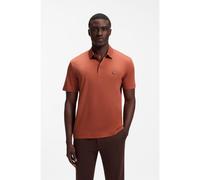 BOSS Polo shirt in mercerised cotton with Double B monogram - Style C-Parris 01, 50555829 Orange S