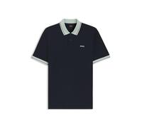 Boss Blocks 10249510 Short Sleeve Polo Blue 2XL Man
