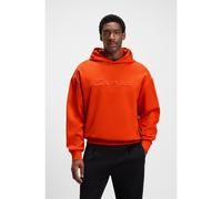 BOSS Porsche x BOSS cotton-blend hoodie with Targa logo - Style C-Stevens 197_PS, 50543660 Dark Orange S