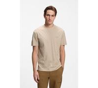 BOSS Porsche x BOSS cotton T-shirt with Pasha pattern - Style TS_PS Icons70 Jacq, 50570921 Light Beige XXXL