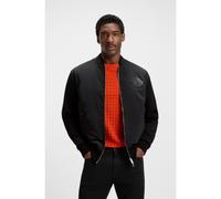 BOSS Porsche x BOSS jacket in cotton-blend jersey - Style C-Skiles 197_PS, 50543675 Black XL
