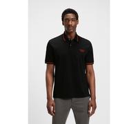 BOSS Mens C-Parris 197 PS Porsche x Polo Shirt in Anti-Perspiration Cotton Black