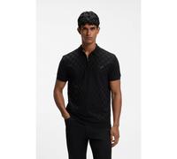 BOSS Porsche x BOSS polo shirt with Pasha pattern - Style PL_PS Icons70 Jacq, 50570908 Black S