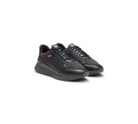 BOSS Porsche x BOSS trainers with leather and mesh - Style TTNM EVO_Runn_T_PS, 50548706 Dark Grey 8