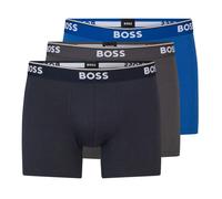 Hugo Boss Men's Boxer Briefs BoxerBr 3P Power Stretch cotton 3-pack with logos