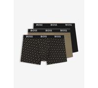 BOSS 3 Pack Power Design Trunks, Brown, Size Xl, Men Brown