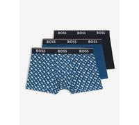 BOSS Power Desig Boxers Blue White (3 units) - XL