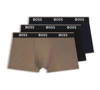 BOSS Trunk Power black khaki dark blue boxer (3 units) - L