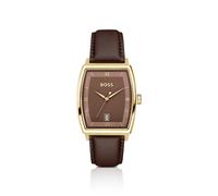BOSS Principle Ark watch with brown textured dial - Style PRINCIPLE, 58858234 Dark Brown pcs.