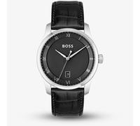 BOSS Principle Black Leather Watch 1514122