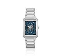 BOSS PRINCIPLE Link-bracelet watch with blue textured skeleton dial - Style PRINCIPLE DRESS MULTI, 58733288 Silver tone pcs.
