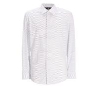BOSS printed long-sleeve shirt - White 40