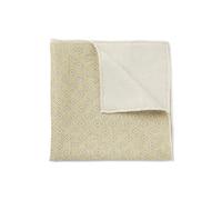 BOSS Printed pocket square in silk - Style L-POCKET SQ CM35 253, 50566381 Light Beige pcs.