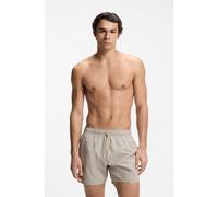 BOSS Printed swim shorts in quick-dry fabric - Style Sunfish, 50561102 Light Beige S