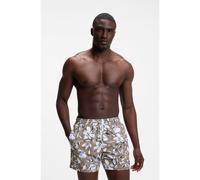 BOSS Printed swim shorts - Style Piranha, 50508844 Brown Patterned L