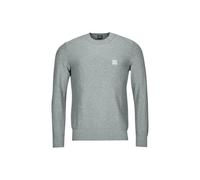 BOSS Pullover Aus Baumwoll-piqué Mit Logo-Patch