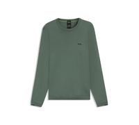 BOSS Pullover Aus Baumwolle Mit Kontrast-Details