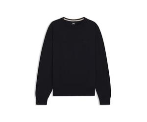 BOSS Pullover Aus Baumwolle Mit Logo-Stickerei